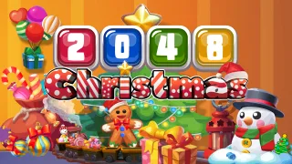 2048 Christmas browser game