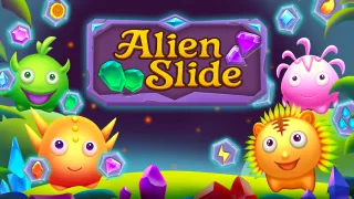 Alien Slide browser game
