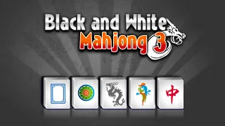 Black and White Mahjong 3 browser game