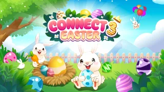 Connect 3 - Easter browser game