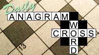 Daily Anagram Crossword browser game