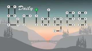 Daily Bridges browser game