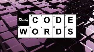 Daily Code Words browser game