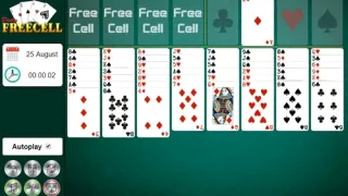 Daily Freecell browser game