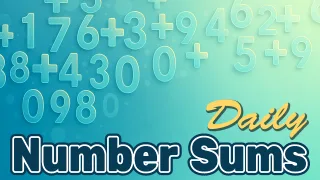 Daily Number Sums browser game