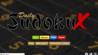 Daily Sudoku X browser game