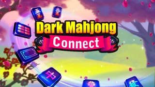 Dark Mahjong Connect browser game