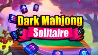 Dark Mahjong Solitaire browser game