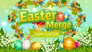 Easter Merge browser game