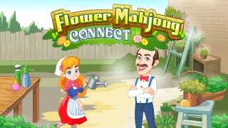 Flower Mahjong Connect browser game
