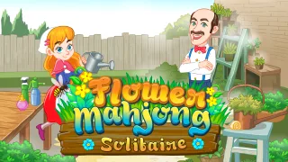 Flower Mahjong Solitaire browser game