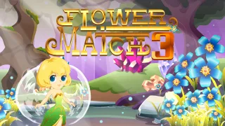 Flower Match 3 browser game
