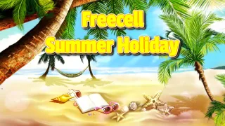Freecell Summer Holiday browser game