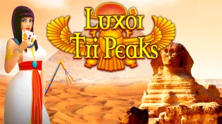Luxor Tri Peaks browser game