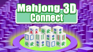 Mahjong 3D Connect browser game