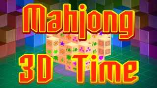 Mahjong 3D Time browser game