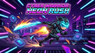 Neon Clicker Rush browser game