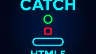Neon Falling Blocks browser game