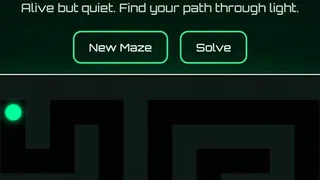 Neon Maze Runner browser game