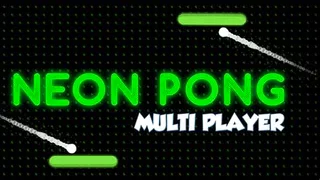 Neon Pong Rally browser game