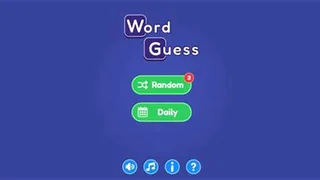 Neon Word Guess browser game