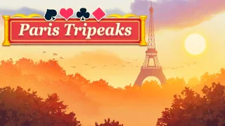 Paris Tripeaks browser game