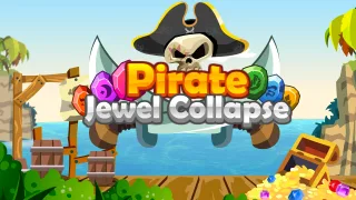 Pirate Jewel Collapse browser game