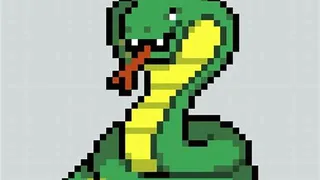 Pixel Snake browser game