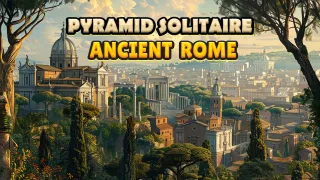 Pyramid Solitaire - Ancient Rome browser game