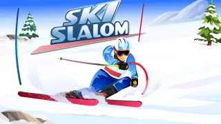 Ski Slalom browser game