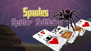 Spades Spider Solitaire browser game