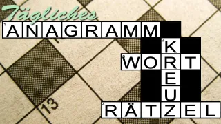 Tägliches Anagramm Kreuzworträtsel browser game