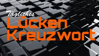 Tägliches Lückenkreuzwort browser game