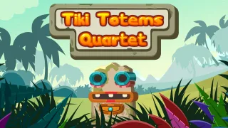 Tiki Totems Quartet browser game