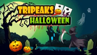 Tripeaks Halloween browser game