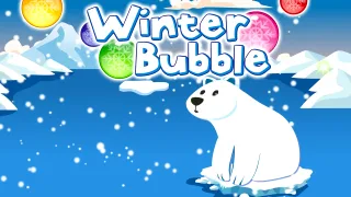 Winter Bubble browser game